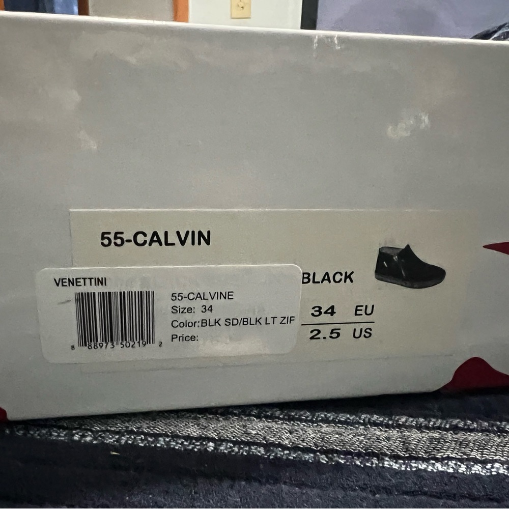 Venettini size 2.5 black never used - Picture 3 of 8